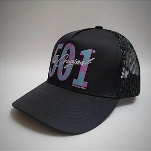 Boné Levis Trucker Graphic 501 Preto (LBA001174) The originals