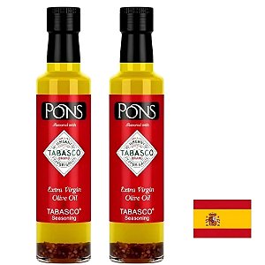 Kit 2 Azeite Espanhol Pons Tabasco 500ml