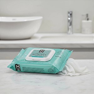 Lenço Demaquilante Members Mark - 30 Unidades