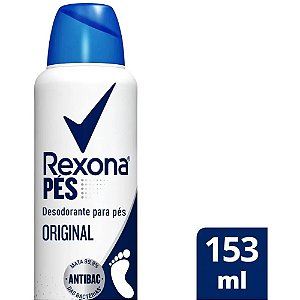 Desodorante Para Pés Aerosol Rexona Original 48h 153ml