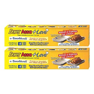 Papel Antiaderente Dover Assa+leve 3mx30cm - 4 Rolos