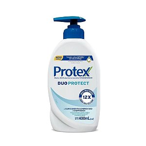Sabonete Líquido Para Mãos Antibacteriano Duo Protect 400ml