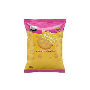 Mini Crackers Biscoito Salgado 350g espanha