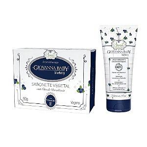 Kit Giovanna Baby Blueberry Hidratante E Sabonete