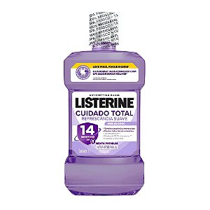 Antisseptico Bucal Listerine Cuidado Total Sem Alcool 1l