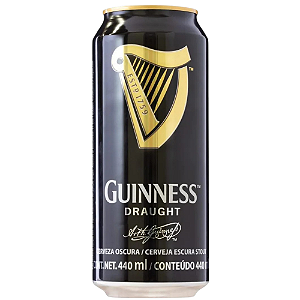 Cerveja Guinness Stout Preta Lata 440ml