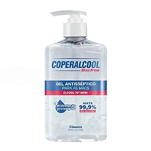 Gel Antisseptico Para As Mãos Coperalcool Bacfree 400gr