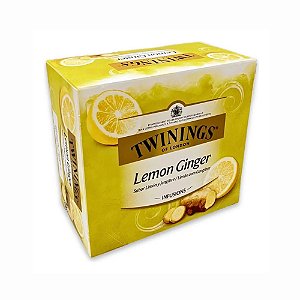 Chá Twinings Limão E Gengibre 75g 50 Sachês