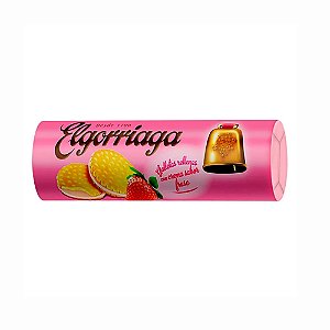 Biscoito Recheado Morango Elgorriaga 500g Espanha
