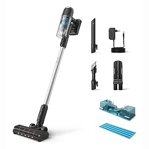 Aspirador De Pó Vertical Aqua Philips Xc3133/01 Preto 127/22