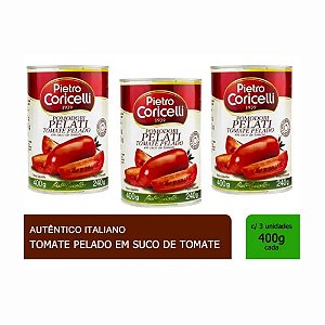 Pietro Coricelli Inteiro Calda Em Lata Pacote X 3 Unidades
