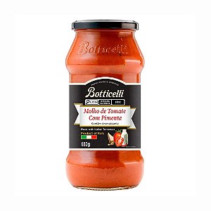 Molho De Tomate Com Pimenta Spicy Vodka 680g Botticelli