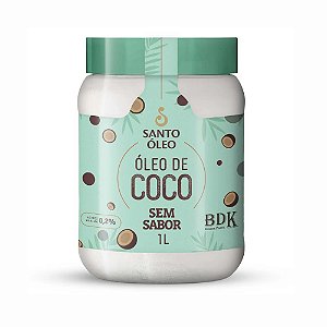 Óleo Coco Sem Sabor Santo Óleo 1L