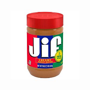 Manteiga Amendoim Jif Creamy 454g Peanut Butter Importada