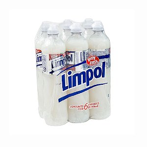 Detergente Líquido Limpol Coco Pack 6 Unidades 500ml