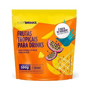 Sachê Preparo Para Drinks Frutas Tropicais Easy Drinks 100g