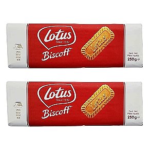 2 Biscoito Lotus Biscoff 250g Importado