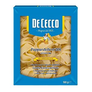 Pastas De Cecco Pappardelle N° 201 500g Importado Italia
