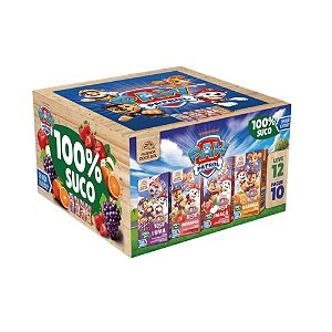 Suco Patrulha Canina Kit 12 Unidadades 180 Ml