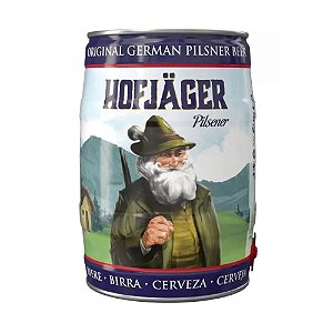 Barrilete Cerveja Alemã Hofjger Pilsener 5l