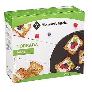 Torrada Member's Mark Mini Torradas De Integral 300 G