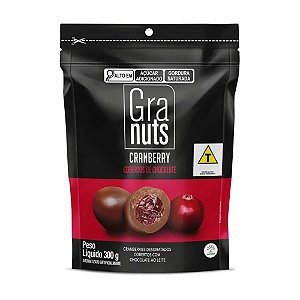 Cranberry Coberto Chocolate Cramberrie Granuts Colômbia 300g