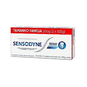 Creme Dental Sensodyne Repair & Protect 2 Un.100g Cada