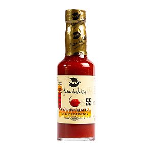 Mini Molho Carolina Reaper 55 Ml - Sabor Das Indias Ardência