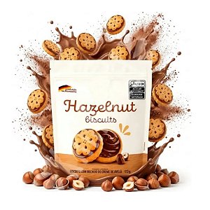 Biscoito Com Recheio Creme Avelã 172g - Importado Alemanha
