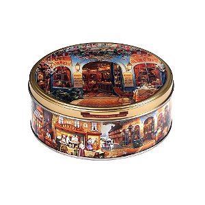 Biscoitos Manteigosos Amanteigados Jacobsens 150g Lata Scenes of Europa