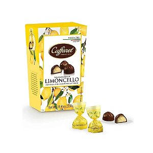Chocolate Amargo Licor De Limão Caffarel Limoncello 200g