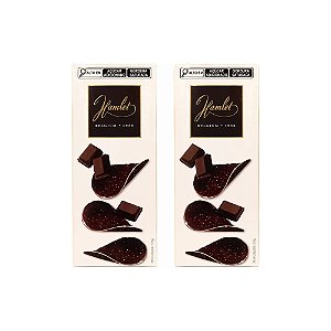 Chips Hamlet Chocolate Meio Amargo Crocante Em Folhas Finas