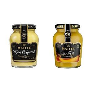 Kit Mostarda De Dijon E Dijon Ao Mel Maille França
