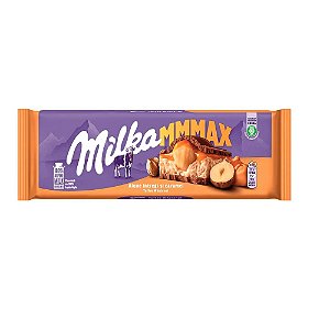 Barra De Chocolate Milka Caramelo Avelã Toffee Wholenut 300g