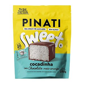 Pinati Sweet Cocadinha 280g - Pack com 20 unidades
