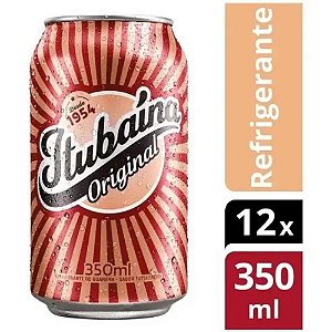 Refrigerante Tutti Frutti Itubaína Retrô Lata 350ml 12x latas
