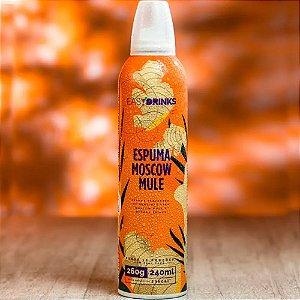 Espuma De Gengibre Moscow Mule Drinks Easy Drinks Spray 260g