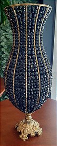 Vaso miçangas preto
