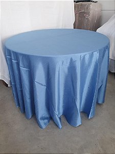toalha shantung de seda azul royal