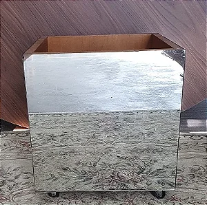 cachepos de espelho