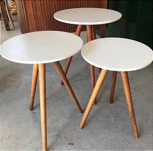 TRIO MESINHAS PE PALITO