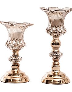 DUPLA DE CANDELABROS