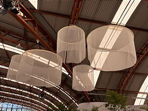 pendente de led e voil