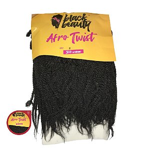 Cabelo Marley Afro Twist Braids (Cor 2) 300G - Black Beauty