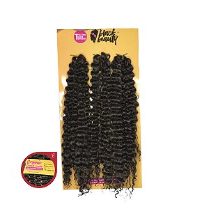 Cabelo Crochet Braids Cacheado Jade (Cor 2) 300G - 60cm - Black Beauty