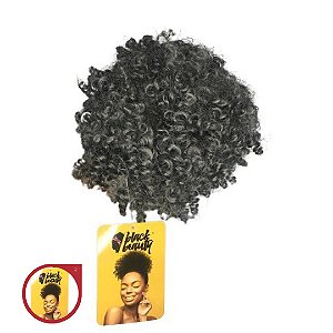 Aplique Afro Puff (Cor Grey) - 85G-  Black Beauty
