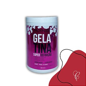 Gelatina Super Definição Hidralize Liberado e Vegano 1kg - Todos os Tipo de Cabelo