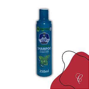 Shampoo Anticaspa 3x Mais Forte  - Para Homens e Mulheres Santo Barbudo 250ml