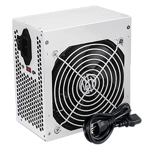 Fonte de Alimentação 500W para Computador BRANCO HOOPSON - FNT-500W-BC