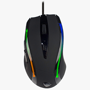 Mouse Gamer Hoopson Kata Programável, Switch Omron, Sensor Avago A3050, 4000 DPI - GX18